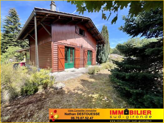 Maison à vendre 259 900 € 3 pièces 2 chambres 82 m² 1 100 m² de terrain Saint-Michel-de-Rieufret 33720