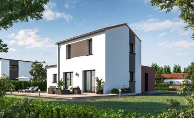 Terrain avec maison neuve à vendre 321 600 € Le Landreau 44430