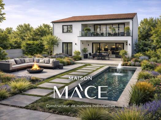 Terrain avec maison neuve à vendre 312 000 € 6 pièces 5 chambres 100 m² 505 m² de terrain Langlade 30980