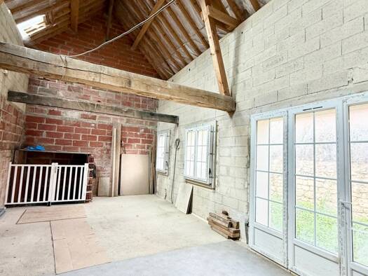 Maison à vendre 145 000 € 2 pièces 1 chambre 80 m² 116 m² de terrain Sarron Pont-Sainte-Maxence 60700