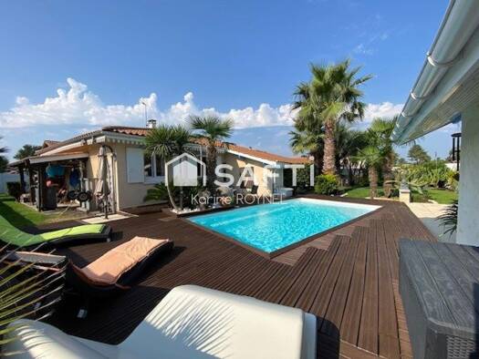 Maison de plain-pied à vendre 447 000 € 4 pièces 3 chambres 81 m² 717 m² de terrain Diffus Biganos 33380