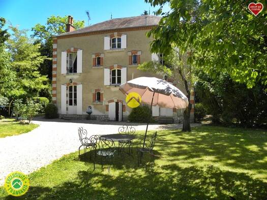 Maison à vendre 420 000 € 14 pièces 6 chambres 19 m² 9 200 m² de terrain Lere 18240