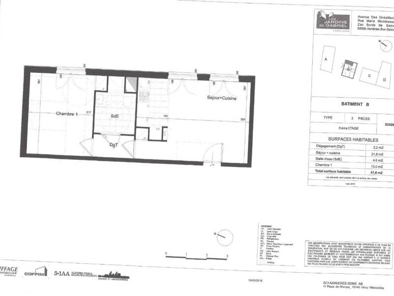 Maison à louer, 41m², ASNIERES SUR SEINE