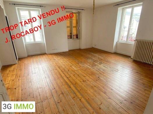 Appartement à vendre 50 000 € 2 pièces 1 chambre 40 m² Étage 2/2 Nord Carhaix-Plouguer 29270