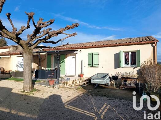 Maison de plain-pied à vendre 198 000 € 4 pièces 3 chambres 74 m² 430 m² de terrain Saint-Julien-de-Peyrolas 30760