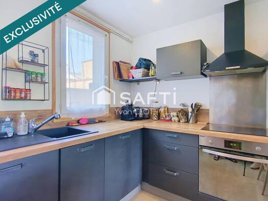Appartement à vendre 90 000 € 3 pièces 2 chambres 49 m² RDC/3 Abbaye Grenoble 38100
