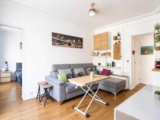 Appartement à vendre 505 000 € 3 pièces 2 chambres 44,57 m² Étage 1/6 Auteuil Sud Paris 16ème arrondissement 75016
