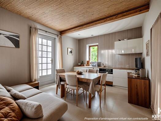 Appartement à vendre 129 900 € 2 pièces 1 chambre 28 m² RDC Ouest Chambly 60230