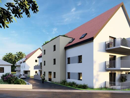 Appartement à vendre - neuf 205 000 € 3 pièces 2 chambres 57,8 m² dès le 31/03/2028 Batzendorf 67500