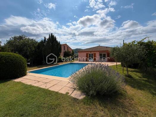 Maison de plain-pied à vendre 370 000 € 4 pièces 3 chambres 91,6 m² Octon 34800
