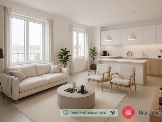 Appartement à vendre - neuf 370 000 € 4 pièces 3 chambres 85 m² 4ème étage Livilliers 95300