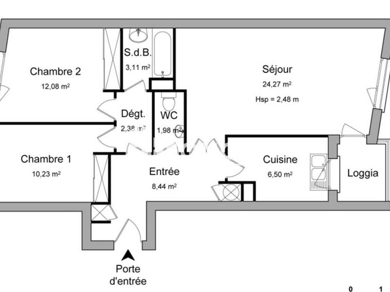 Maison à louer, 69m², ISSY LES MOULINEAUX