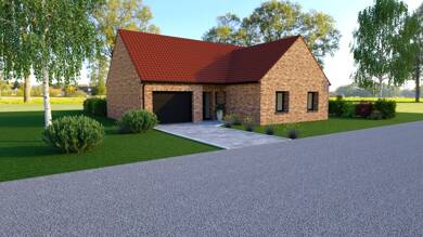 Terrain avec maison neuve à vendre 300 000 € 6 pièces 4 chambres 106 m² 424 m² de terrain Haute Loge-Tissage-Chapelle Vandamme-Rocher Hazebrouck 59190
