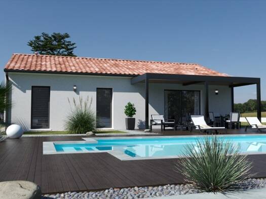 Terrain avec maison neuve à vendre 177 246 € 5 pièces 4 chambres 91 m² 800 m² de terrain Bout-du-Pont-de-Larn 81660