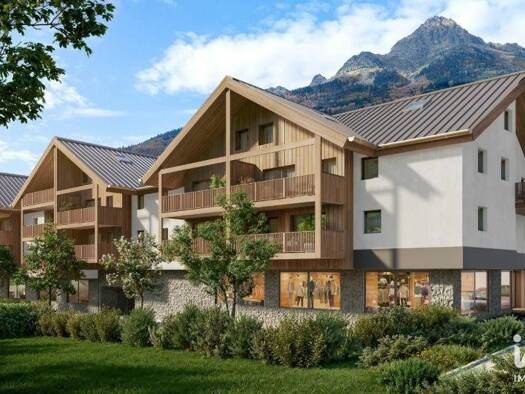 Appartement à vendre - neuf 379 000 € 3 pièces 2 chambres 73 m² RDC/2 Allemond 38114