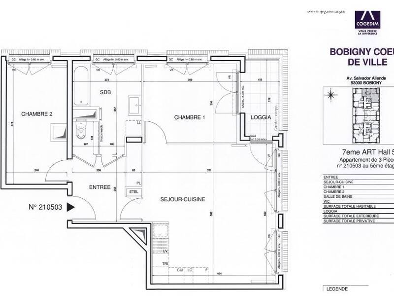 Maison à louer, 65m², BOBIGNY
