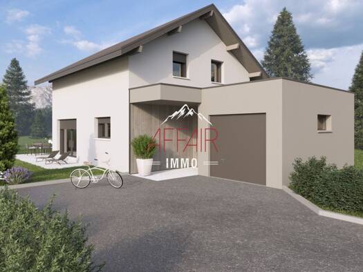 Maison à vendre 664 000 € 4 pièces 3 chambres 117 m² 586 m² de terrain Gaillard 74240
