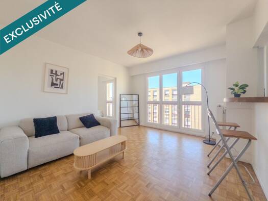 Appartement à vendre 107 000 € 3 pièces 2 chambres 59 m² 5ème étage Gare-Leclerc Le Mans 72100