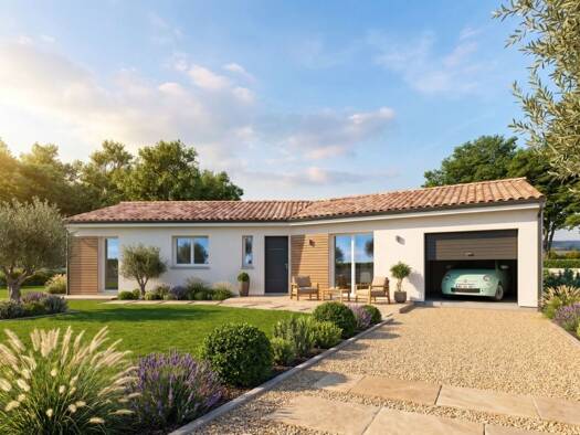Terrain avec maison neuve à vendre 250 000 € 4 pièces 3 chambres 107 m² 532 m² de terrain Brax 47310