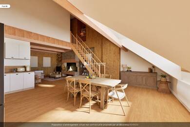 Appartement à vendre 178 000 € 2 pièces 1 chambre 71 m² Dernier étage, Étage 3/3 Pontarlier 25300