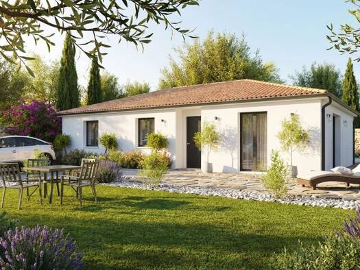 Terrain avec maison neuve à vendre 259 412 € 4 pièces 3 chambres 89 m² 1 846 m² de terrain Bessines 79000