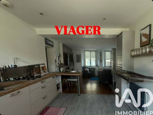 Maison en viager 41 000 € 3 pièces 2 chambres 70 m² 250 m² de terrain Pont-l'Évêque 14130