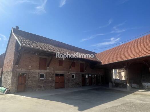 Ferme à vendre 194 400 € 4 pièces 2 chambres 290 m² 522 m² de terrain Saessolsheim 67270