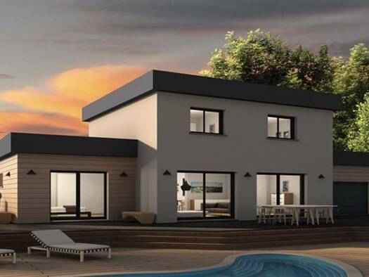 Terrain avec maison neuve à vendre 352 080 € 4 pièces 3 chambres 111 m² 1 074 m² de terrain Mandeville 27370