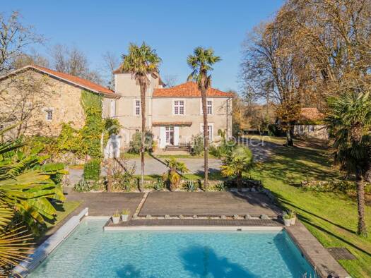 Château à vendre 1 490 000 € 16 pièces 10 chambres 880 m² 40 000 m² de terrain Pouillon 40350