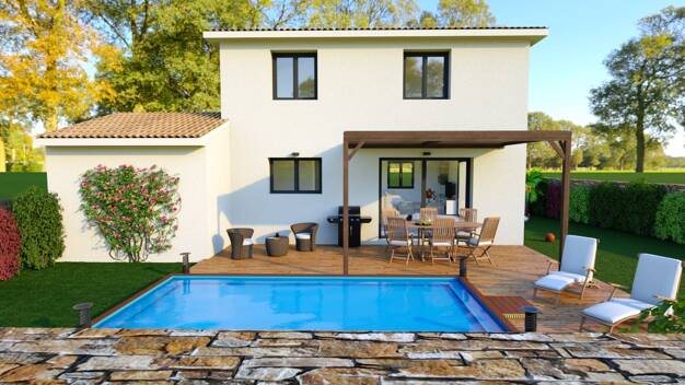 Terrain avec maison neuve à vendre 243 000 € Thézan-Lès-Béziers 34490