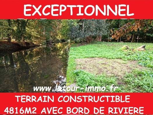 Terrain constructible à vendre 86 000 € 4 816 m² de terrain Tillières-sur-Avre 27570