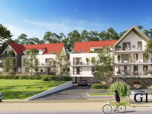Appartement à vendre - Neuf 277 000 € 3 pièces 2 chambres 66 m² RDC Ernolsheim-Bruche 67120