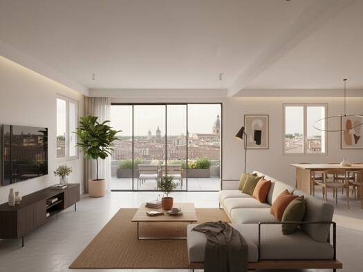 Appartement à vendre - neuf 350 000 € 4 pièces 3 chambres 85 m² Étage 6/6 Fer-à-Cheval Toulouse 31000