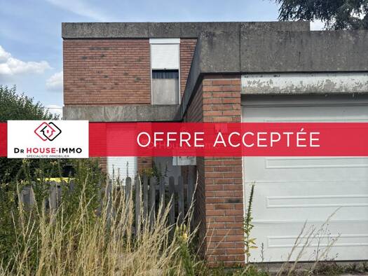 Maison à vendre 190 000 € 7 pièces 5 chambres 115 m² 528 m² de terrain Beaulieu Wattrelos 59150