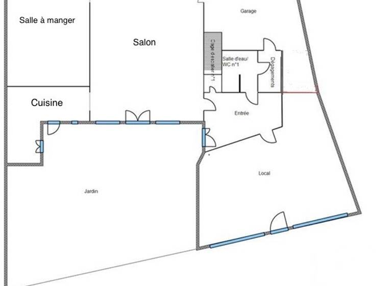 Demeure à vendre 288 000 € 7 pièces 4<br/>chambres 260 m²<br/>superficie 437 m²<br/>terrain Est Évron 53600
