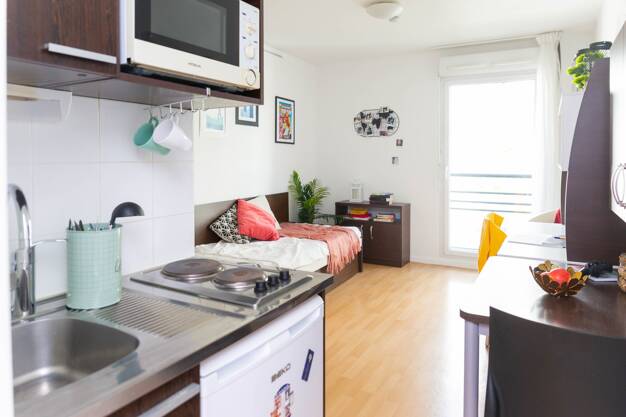 Appartement à louer 1 060 € 1 pièce 18,7 m² Patay-Masséna Paris 13ème 75013