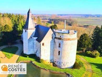 Château en viager occupé Bouquet 110 000 € 15 pièces 6 chambres 670 m² 19 440 m² de terrain Cathédrale Tours 37000