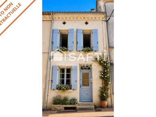 Maison à vendre 99 000 € 4 pièces 2 chambres 94 m² 43 m² de terrain Rauzan 33420