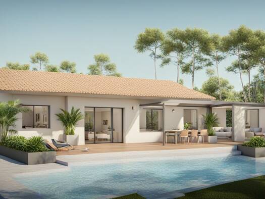 Terrain avec maison neuve à vendre 242 000 € 4 pièces 3 chambres 90 m² 400 m² de terrain Pouzolles 34480