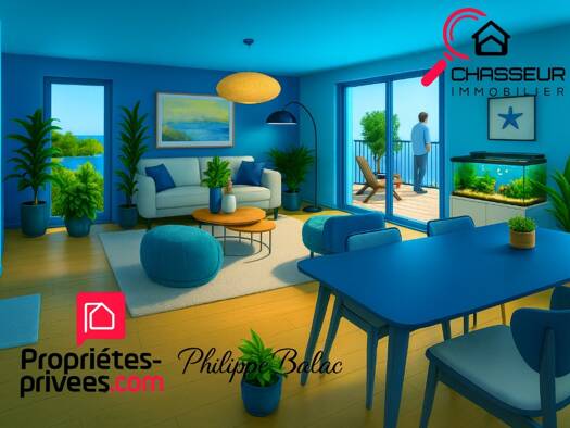 Appartement à vendre 176 000 € 2 pièces 1 chambre 38 m² RDC Bourg de Crozon Crozon 29160