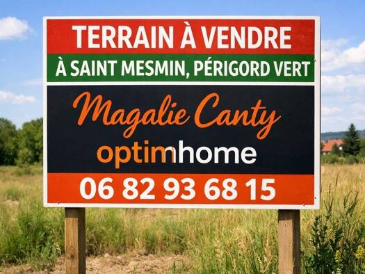 Terrain constructible à vendre 19 500 € 2 993 m² de terrain Saint-Mesmin 24270