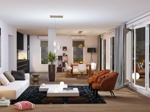 Appartement à vendre - neuf 218 000 € 2 pièces 1 chambre 39 m² Bondy Villemomble 93250