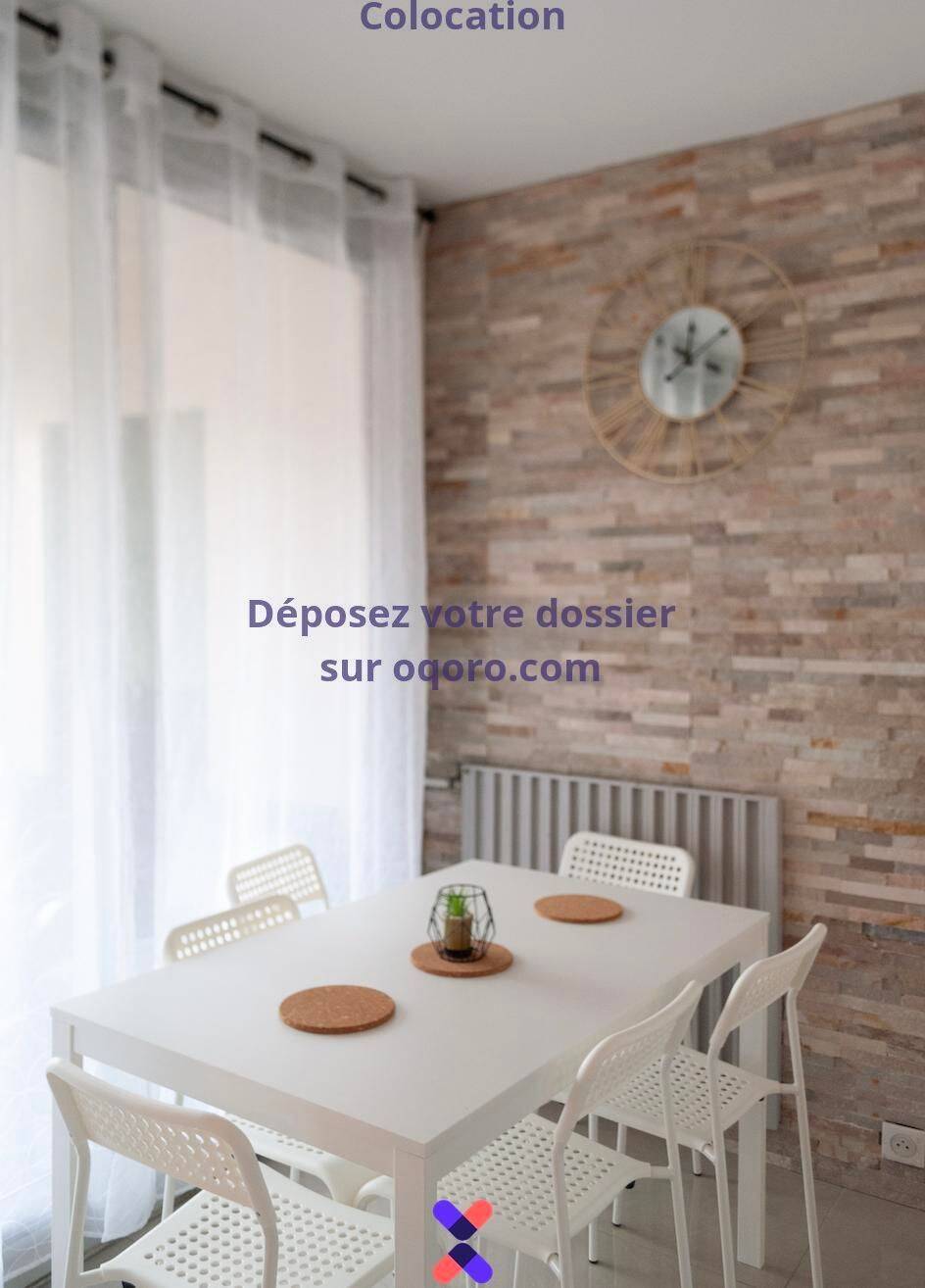 Chambre en colocation appartement meublé — 4