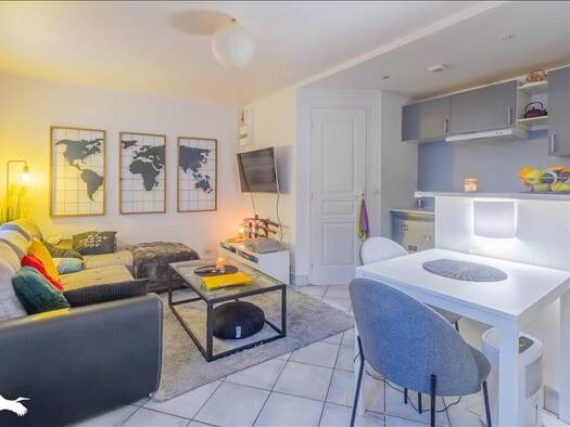 Appartement à vendre 129 000 € 2 pièces 1 chambre 33 m² RDC/2 Vaux-sur-Seine 78740