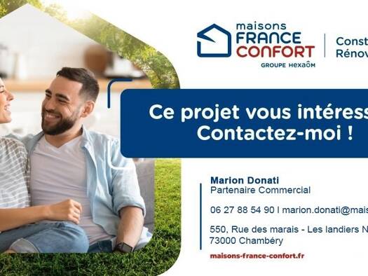 Terrain constructible à vendre 322 392 € 702 m² de terrain Cressin-Rochefort 01350