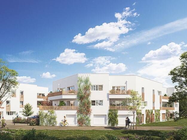 Appartement à vendre - neuf 399 000 € 4 pièces 3 chambres 85,6 m² dès le 30/06/2028 Pont Rousseau Rezé 44400