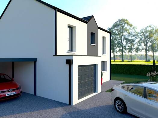 Terrain avec maison neuve à vendre 233 130 € 5 pièces 4 chambres 104 m² 397 m² de terrain Fouilloy 80800