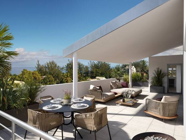 Appartement à vendre - neuf 326 000 € 3 pièces 2 chambres 76,6 m² 1er étage Saint-Paul 97460