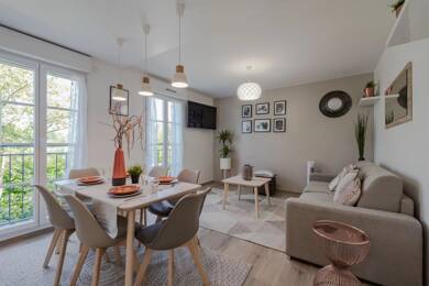 Appartement à louer 2 395 € 3 pièces 2 chambres 63 m² Serris 77700