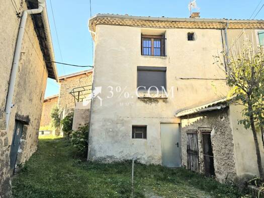 Maison à vendre 150 000 € 5 pièces 3 chambres 96 m² 81 m² de terrain Plats 07300